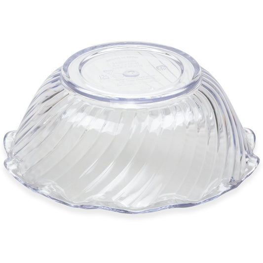 Dinex DXSWC1207 13 oz Clear SAN Tulip Turnbury Swirl Bowl (48/cs)
