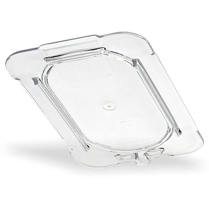 Carlisle 10336U07 1/9 Size Clear Polycarbonate StorPlus Flat Universal Lid
