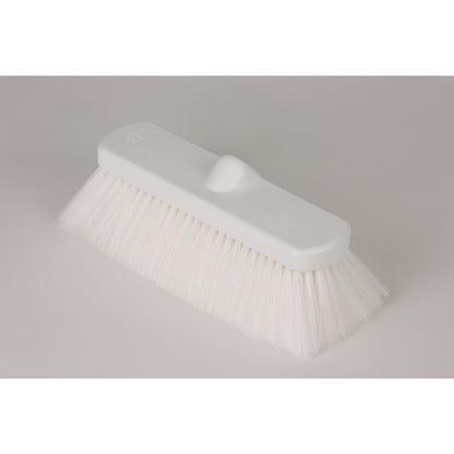 Carlisle 41278EC02 10" White Color Coded Flo-Thru Wall & Equipment Brush