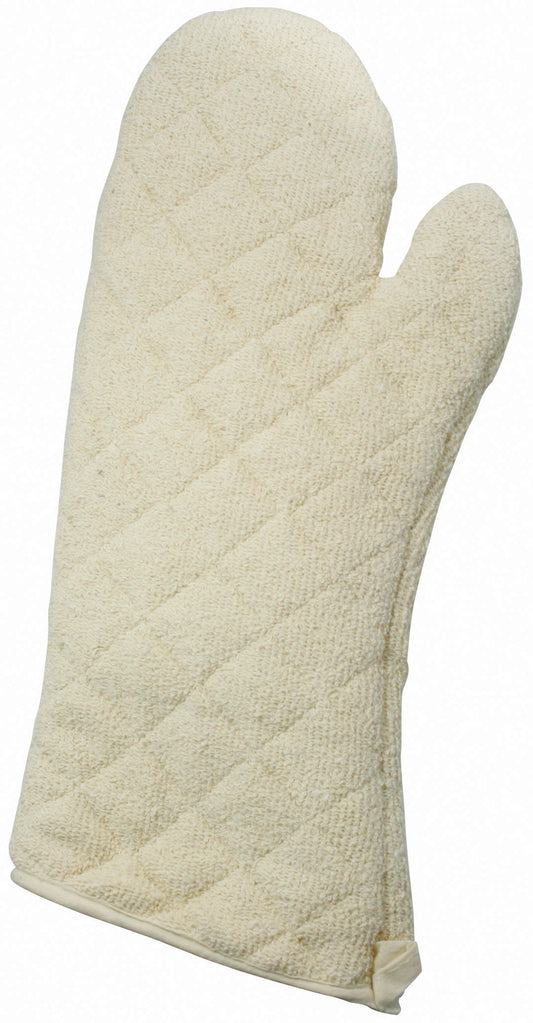 Winco OMT-17 17" Terry Oven Mitt w/Silicone Lining