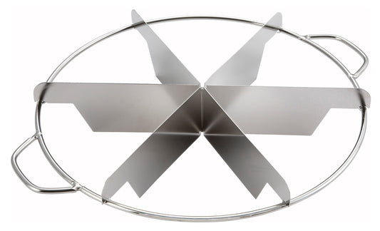 Winco SCU-6 Stainless Steel 6 Cut Pie Cutter