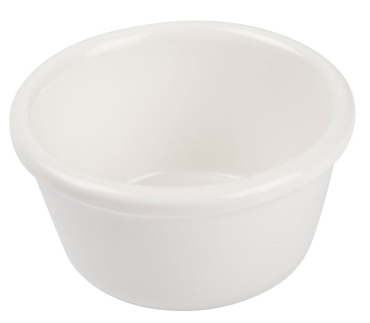 Winco RP-2W 2 oz. White Plain Ramekins