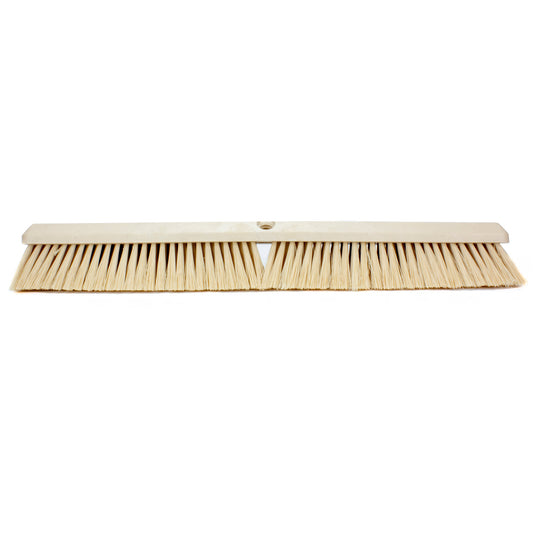Carlisle 41891EC25 24" Tan Color Coded Omni Sweep Push Broom Head