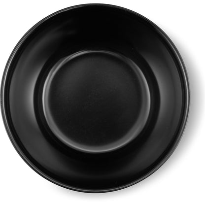 Carlisle 4354003 8 oz Black Dallas Ware Melamine Bouillon Cup Bowl