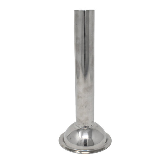 Omcan 10023 30mm Stainless Steel Grinder Spout for #22 Meat Grinder