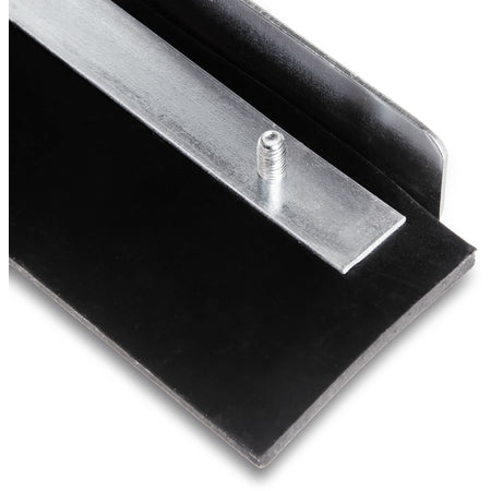Carlisle 361201800 18" Black Straight Rubber Blade With Metal Frame