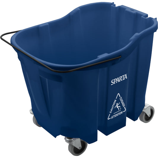 Sparta 7690414 35 Qt Blue Polypropylene OmniFit Mop Bucket Only