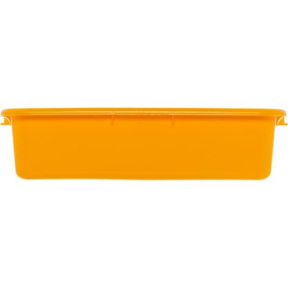 Carlisle N4401004 20" x 15" x 5" Yellow Comfort Curve Tote Box