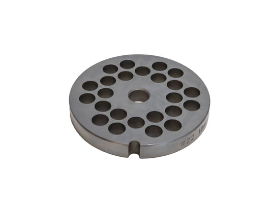 Omcan 11250 #22 One Notch/Round Carbon Steel Hubless Machine Plate, 10mm (3/8")