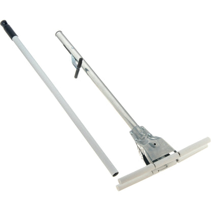 Carlisle 4030100 12" x 51" Silver Foam Sponge Flo-Pac Professional Roller Sponge Mop