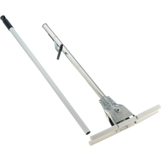 Carlisle 4030100 12" x 51" Silver Foam Sponge Flo-Pac Professional Roller Sponge Mop