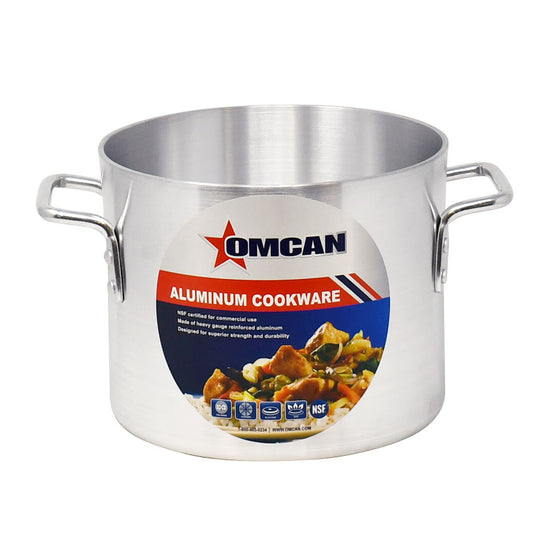 Omcan 43366 8 Qt Aluminum Stock Pot