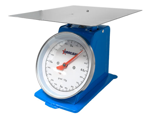 Omcan 46753 Dial Spring Scale with Stainless Steel Plate