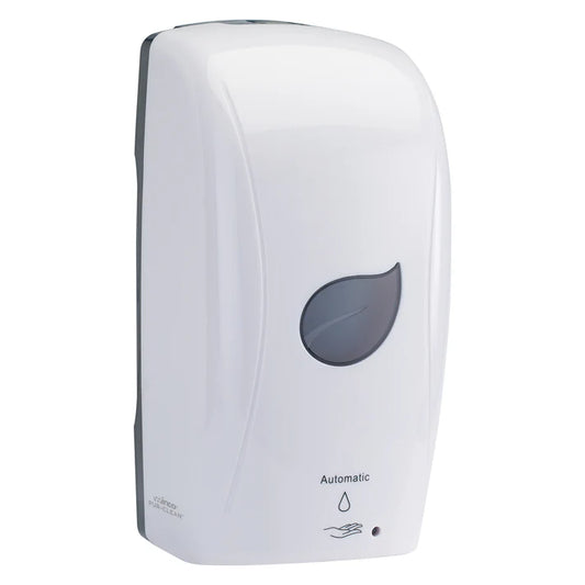 Winco SDAF-1W 1000 ml White Pur-Clean Automatic Foam Soap Dispenser