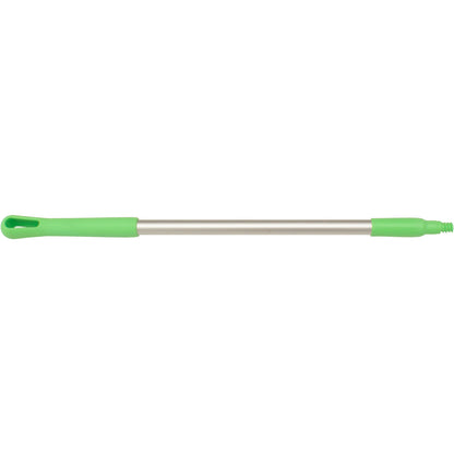 Carlisle 40246EC75 30" Lime Natural Aluminum Handle with Color-Coded Tip and Hang Up Cap