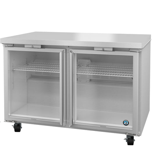 Hoshizaki UR48B-GLP01 Two Section Stainless Drawers Undercounter Refrigerator