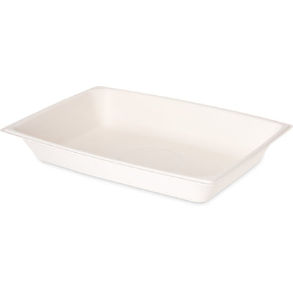 Dinex DXHH8 12 oz. White One Compartment Rectangular Entree (1000/cs)