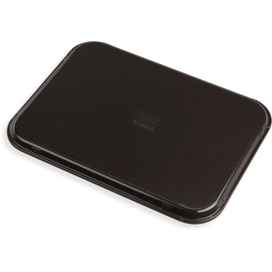 Dinex DX1089M44 15" x 20" Graphite Grey Flat Glasteel Tray