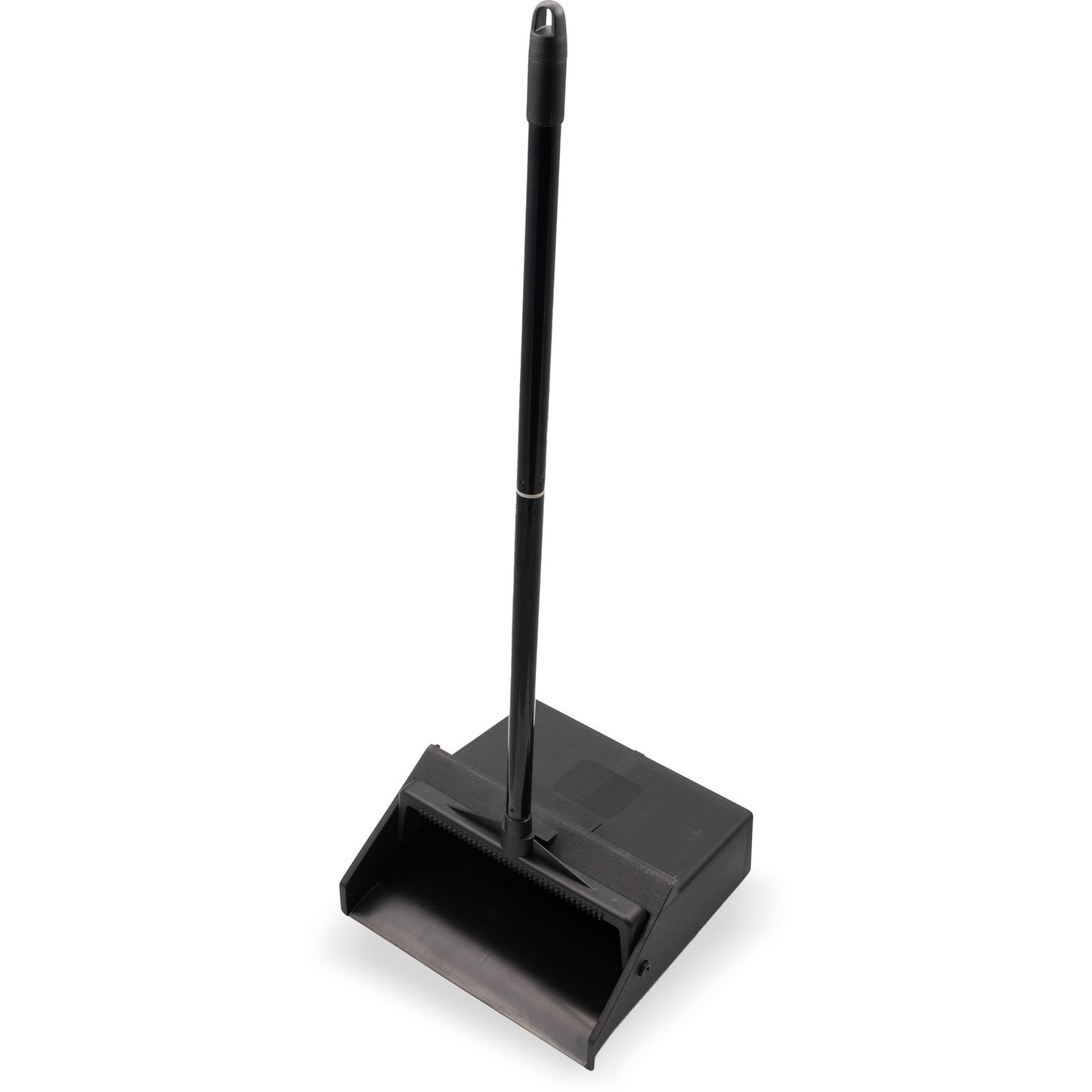 Carlisle 36142003 Black Lobby Dust Pan with 2-Piece Handle