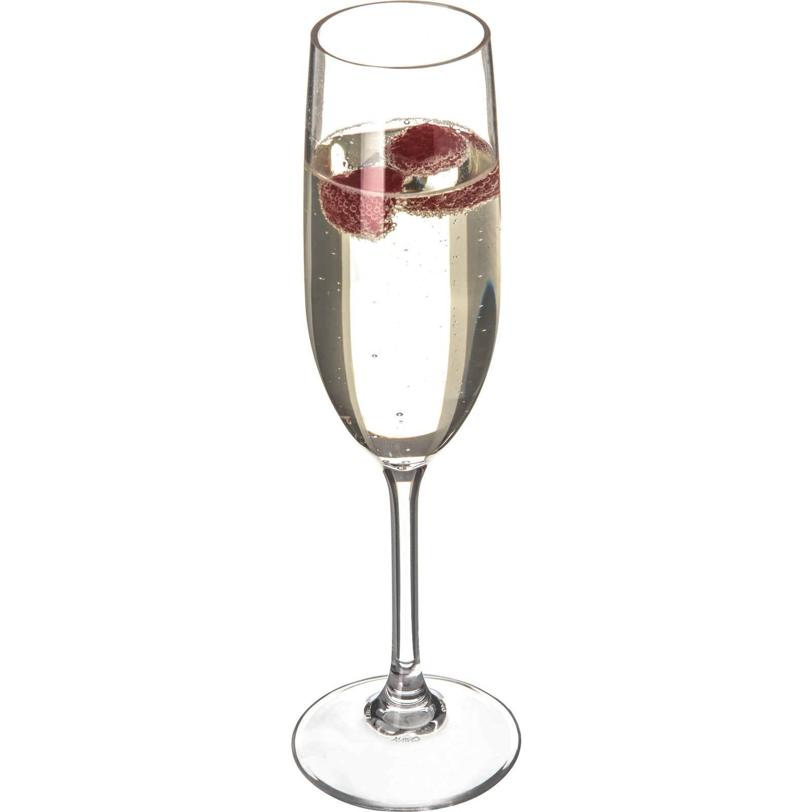 Carlisle 564007 8 oz Clear Polycarbonate Alibi Champagne Flute