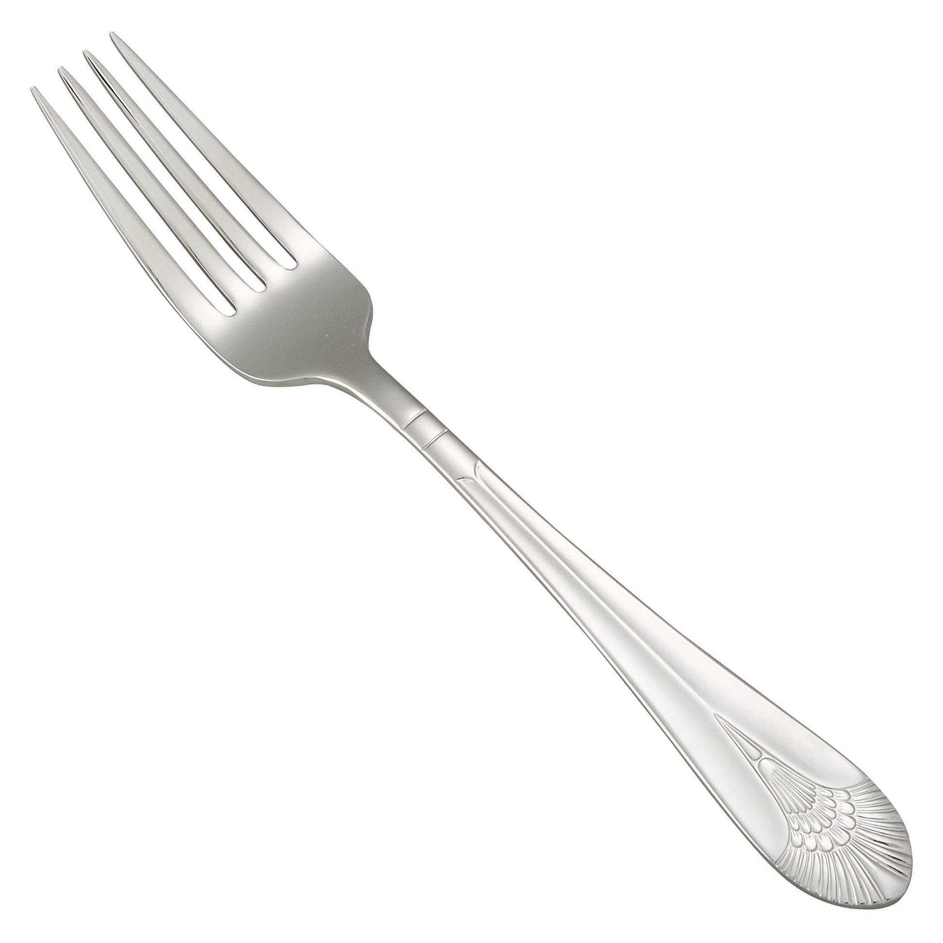 Winco 0031-11 Peacock Table Fork, 18/8 Extra Heavyweight