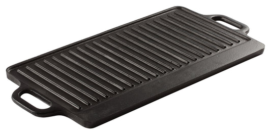 Winco IGD-2095 20" x 9.5" Cast Iron Reversible Griddle/Grill