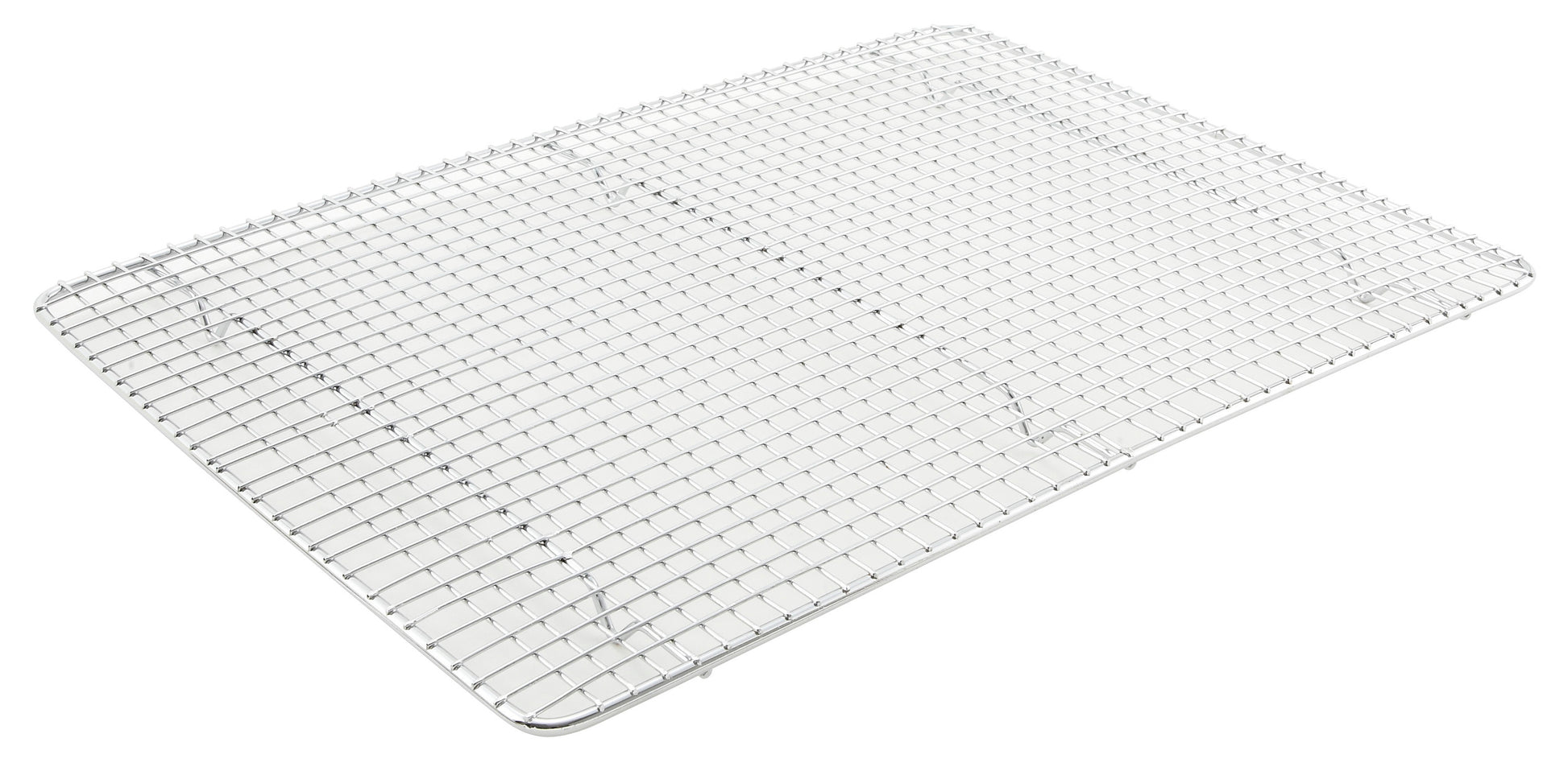 Winco PGW-1216 12" x 16-1/2" Chrome-Plated Pan Grate for Half-size Sheet Pan