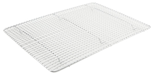 Winco PGW-1216 12" x 16-1/2" Chrome-Plated Pan Grate for Half-size Sheet Pan