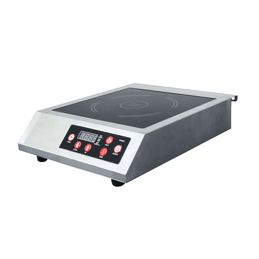 Omcan 44414 3.5kW Stainless Steel Countertop Commercial Induction Cooker