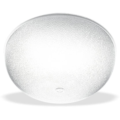 Carlisle 721807 18 Qt Clear Round Polycarbonate Pebbled Bowl