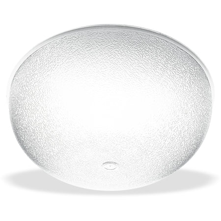 Carlisle 721807 18 Qt Clear Round Polycarbonate Pebbled Bowl