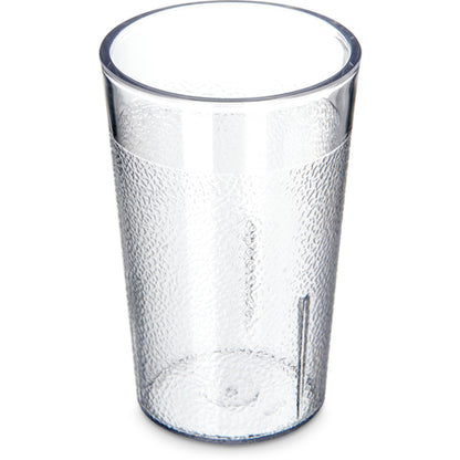 Carlisle 5501-8207 5 oz Clear SAN Stackable Tumbler (12/pk)