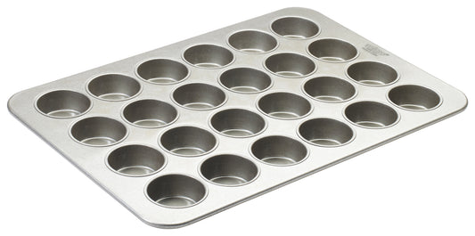 Winco HMF-24S 7 oz. ea 24-Compartment Aluminum Steel Jumbo Muffin Pan