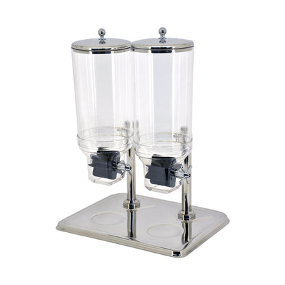 Omcan 80531 7.5 L (x2) Double Stainless Steel Cereal Dispenser
