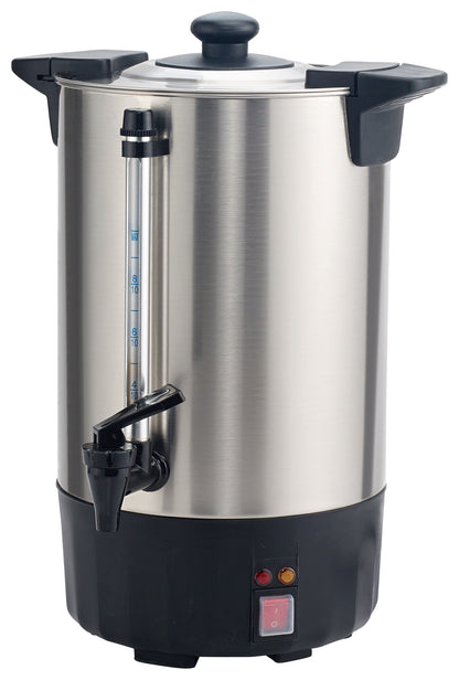Winco ECU-50A 50-Cup (8L) Stainless Steel Commercial Coffee Urn