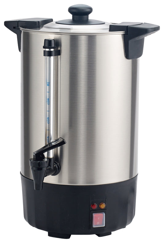 Winco ECU-50A 50-Cup (8L) Stainless Steel Commercial Coffee Urn