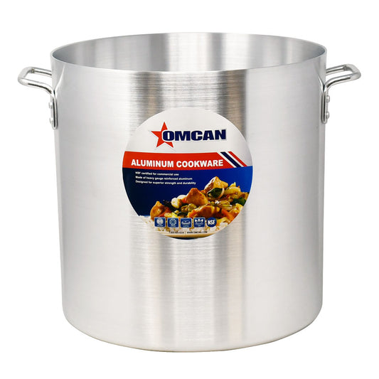 Omcan 43372 40 Qt Aluminum Stock Pot