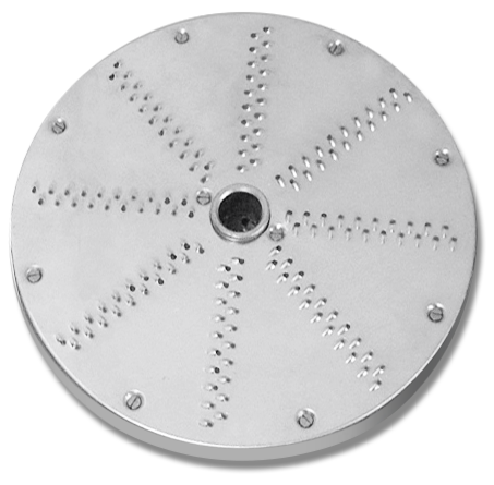 Omcan 10089 2 mm Vegetable Cutter Shredding Disc for items 10835, 10927, and 19476 Food Processor Units