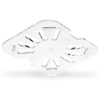 Carlisle 3068907 1/6 Size Clear Polycarbonate StorPlus Food Pan Drain Grate