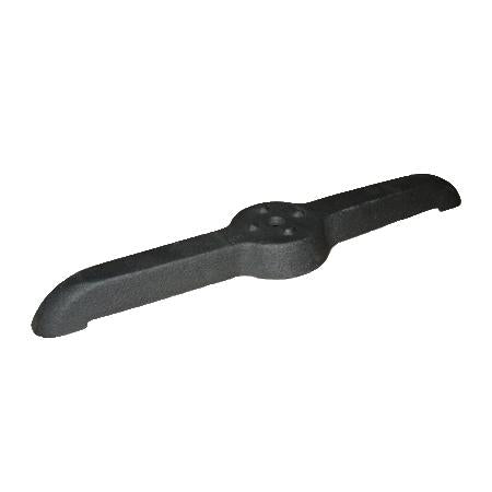 Omcan 43152 22-inch Black Table End Base compatible with items 43206 and 43509 Restaurant Table Columns