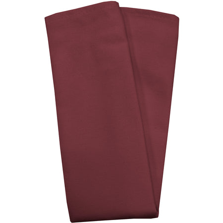Snap Drape 54412020NH046 20" x 20" Burgundy Spun Poly Market Place Linens Napkin