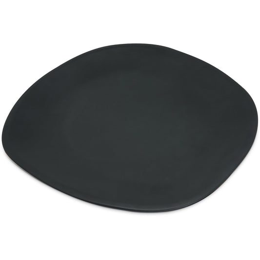 Carlisle 5310238 13" Slate Oblong Ridge Melamine Platter
