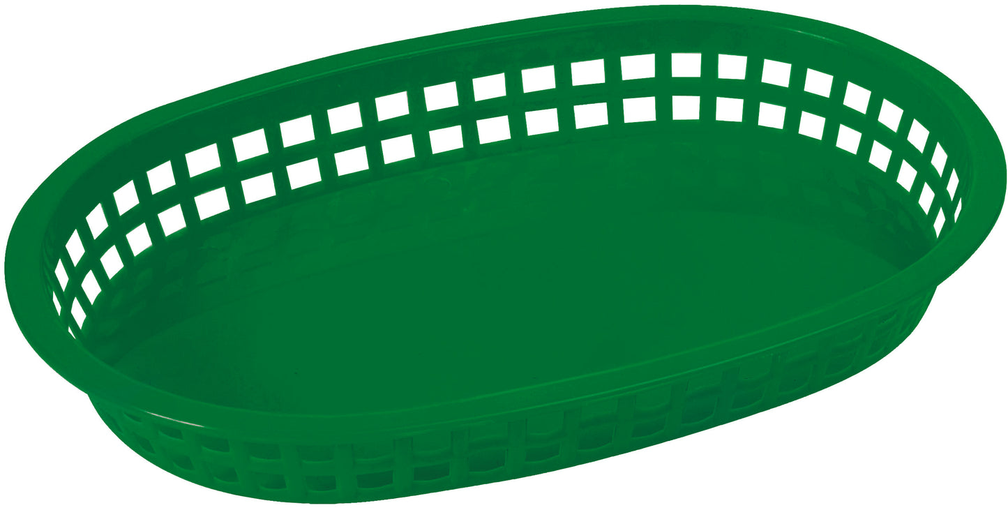 Winco PLB-G Green Platter Baskets