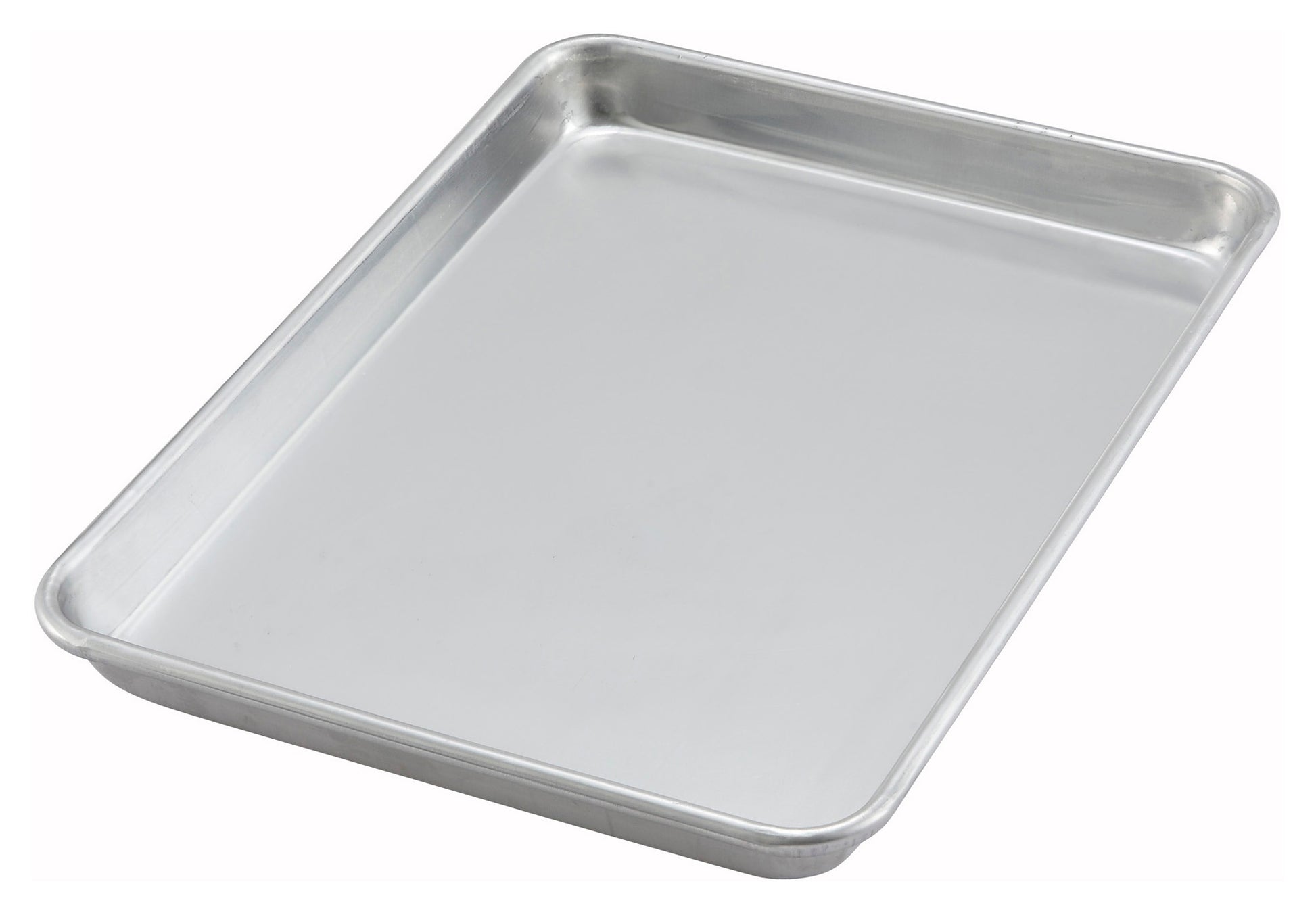 Winco ALXP-1204 1/4 Size Aluminum Sheet Pan, Open Bead