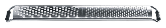 Winco GT-345 Stainless Steel Zester/Fine Grater w/Soft Grip Handle & Anti-slip Feet