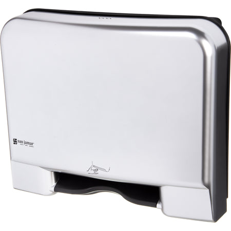 Carlisle T8406SSADA ABS Recessed Roll Towel - Smart System, 1.5" core, Stainless Steel - Stainless Steel