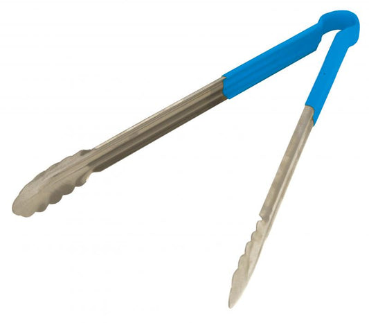 Omcan 80548 16-inch Blue Plastic Handle Heavy-Duty Utility Tong