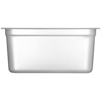 Carlisle 607126 1/2 Size Stainless Steel DuraPan Light Gauge Steam Table Hotel Pan, 6" Deep