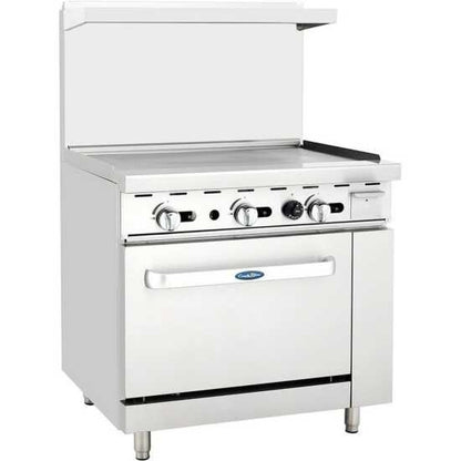 Bishop ATO-36G Manual Gas Griddle with Oven