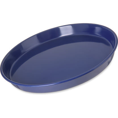 Carlisle 130060 13" Cobalt Blue Melamine Serving Tray